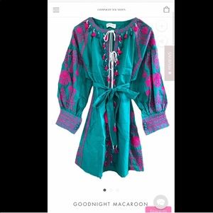Goodnight macaroon Barney Boho Dress women’s small